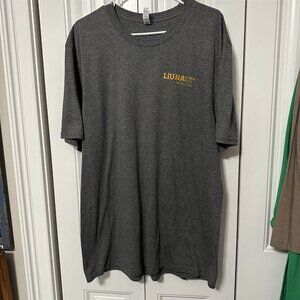 Liuna Laborers Union T Shirt Local 177 Des Moines Iowa 2 Xl Gray